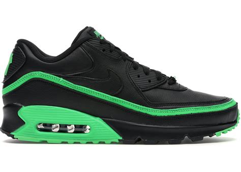 nike airmax zwart groen|Air Max 90 undefeated black green.